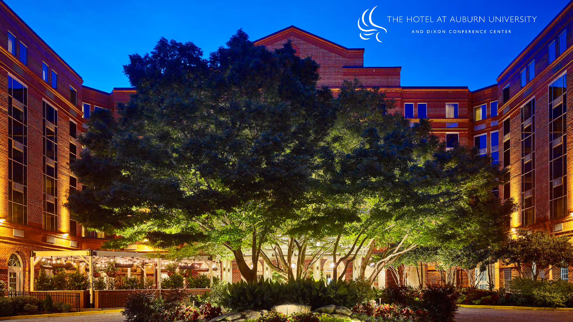 hotel at auburn university entrance