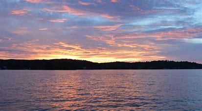 Lake Martin at sunset