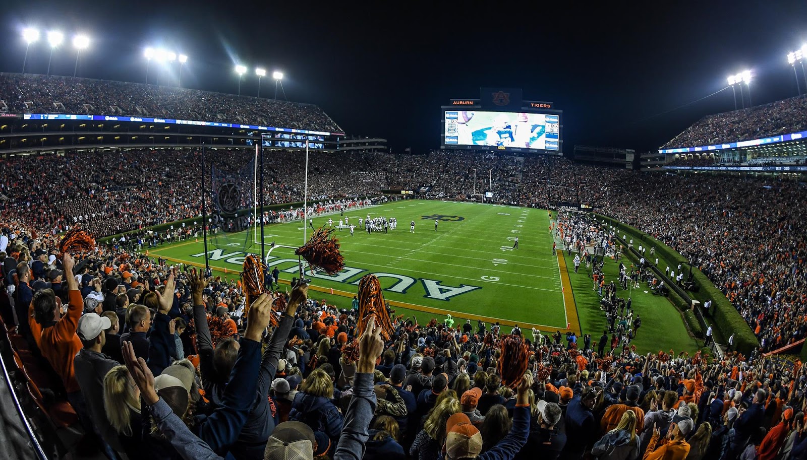 Iron Bowl in Jordan Hare Stadium